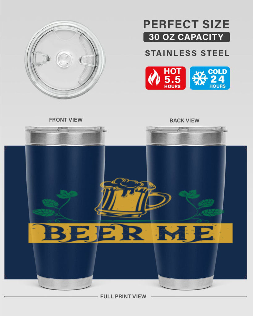 beer me 105#- beer- Tumbler