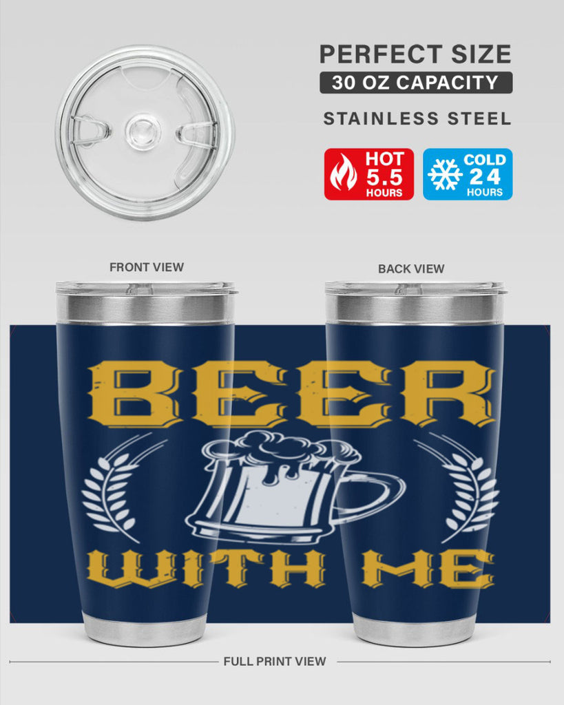 beer with me 103#- beer- Tumbler