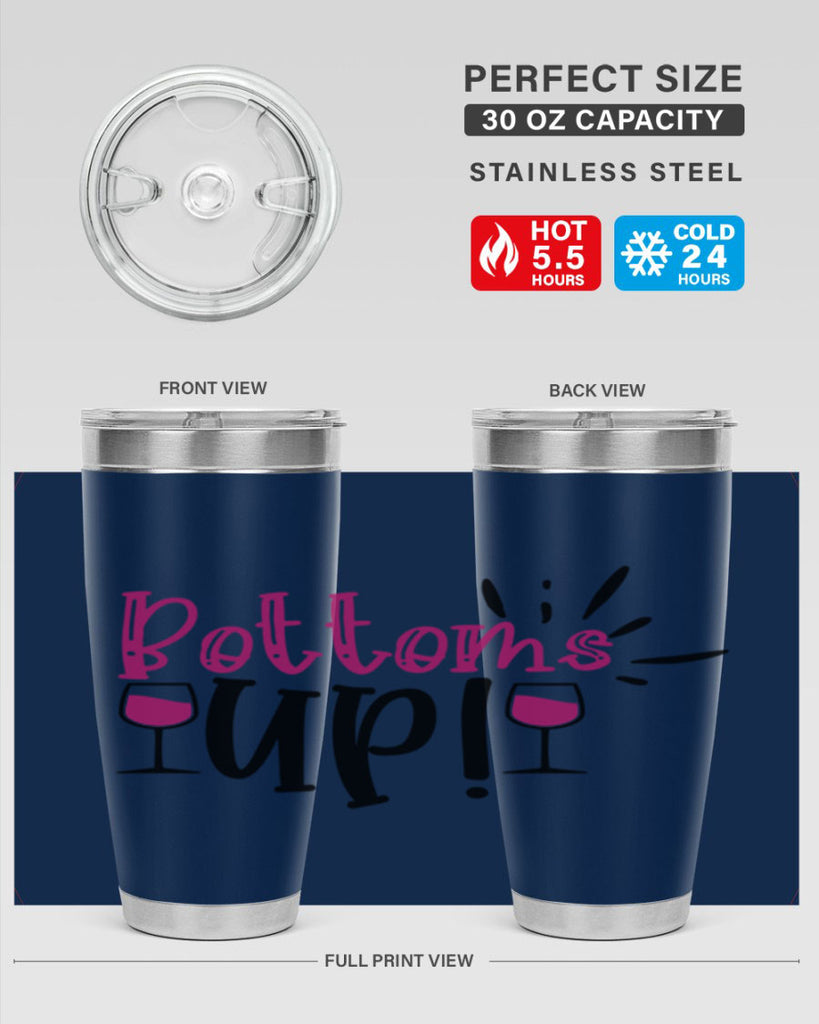 bottoms tup 208#- wine- Tumbler