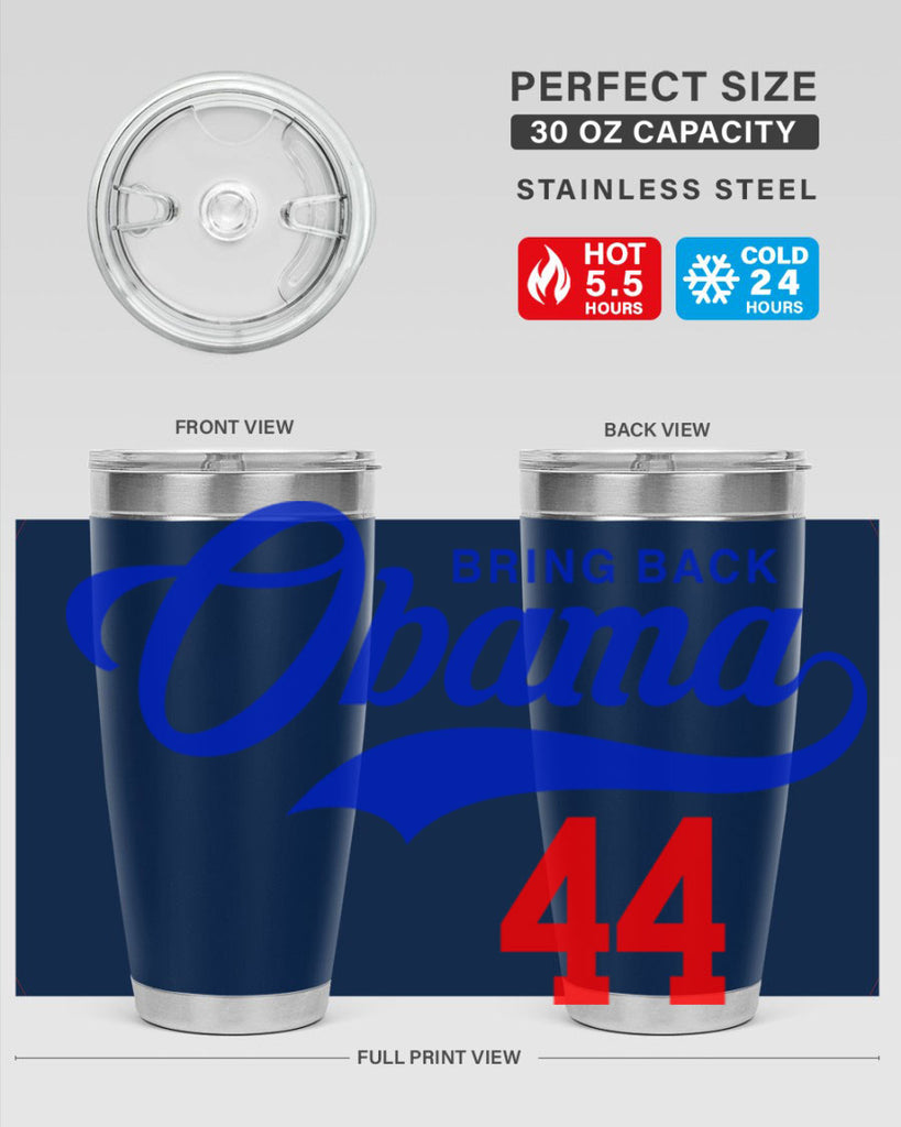 bring back obama jersey 191#- black words phrases- Cotton Tank