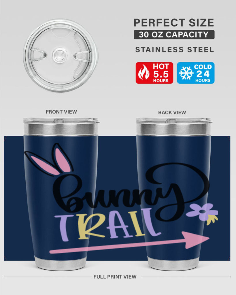 bunny trail 67#- easter- Tumbler