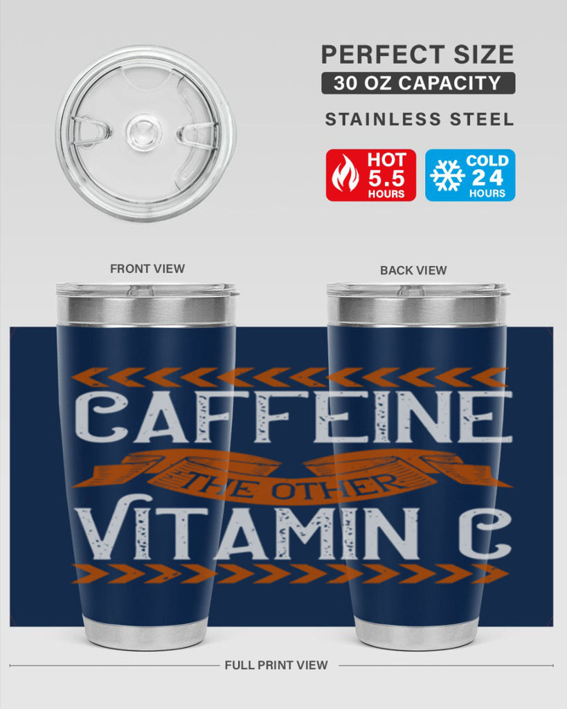 caffeinethe other vitamin c 195#- coffee- Tumbler