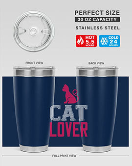 cat lover Style 33#- cat- Tumbler