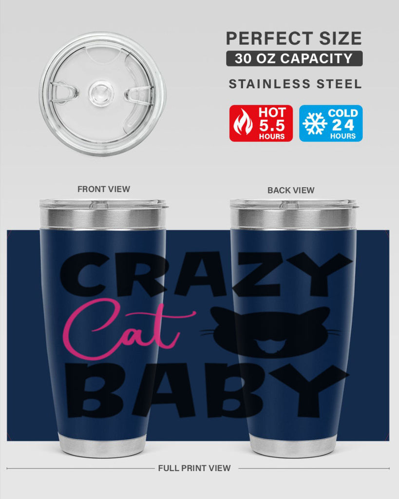 crazy cat baby Style 270#- baby- tumbler