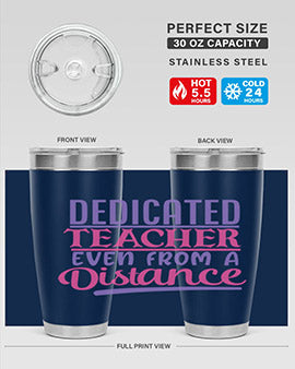 dedicated teacher even from a distance Style 53#- corona virus- Cotton Tank