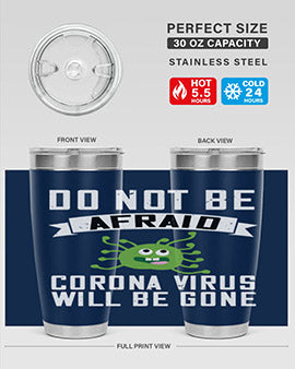 do not be afraid corona virus will be gone Style 56#- corona virus- Cotton Tank