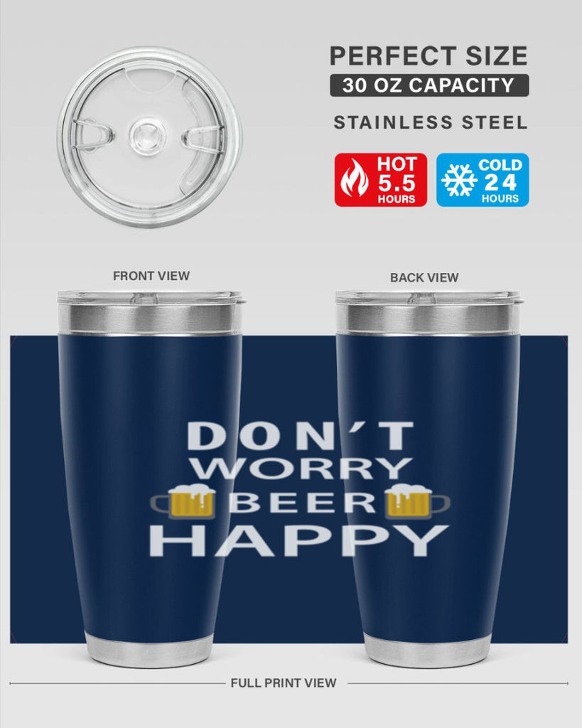 dont worry 94#- beer- Tumbler