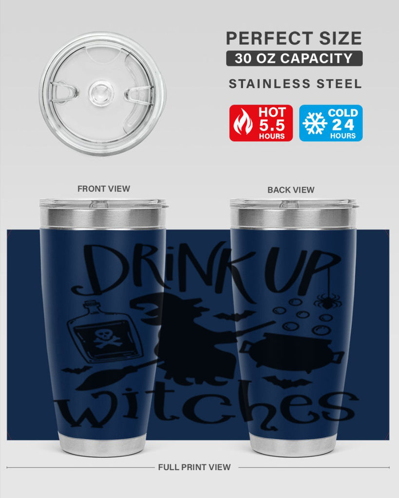 drink up witches 79#- halloween- Tumbler