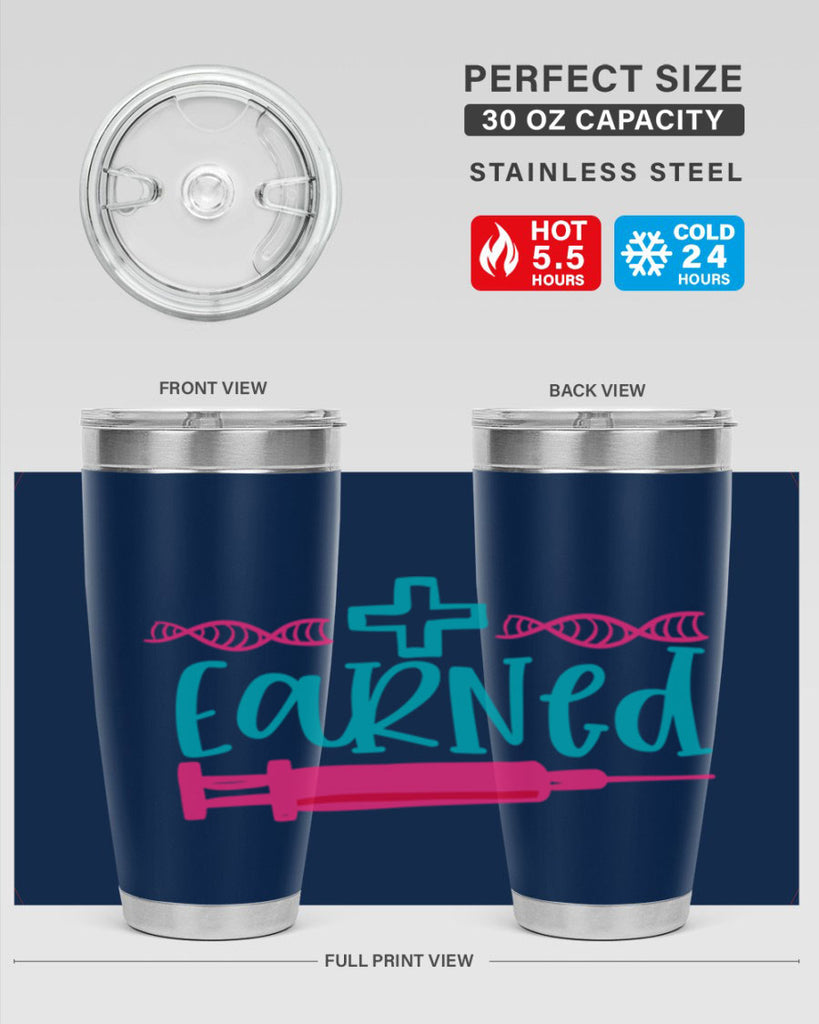 earned Style Style 197#- nurse- tumbler
