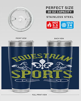 equestrian sports Style 55#- horse- Tumbler