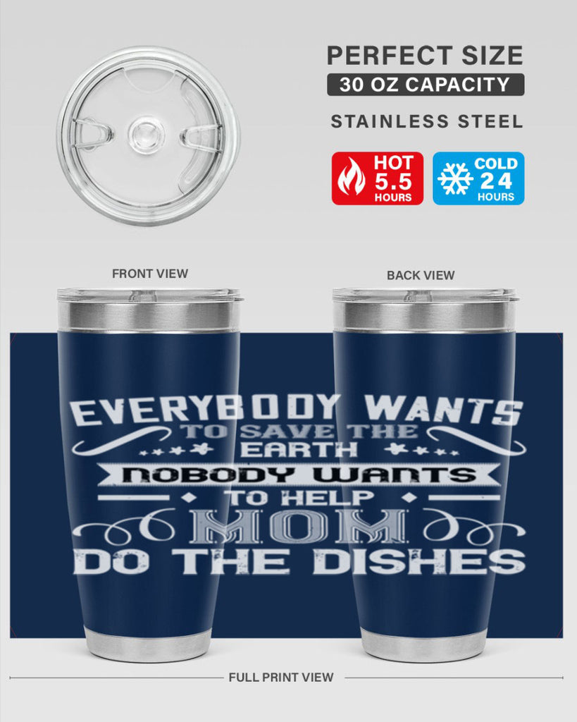 everybody wants 189#- mom- Tumbler