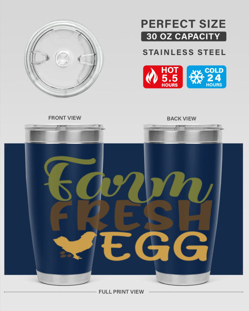 farm fresh egg 16#- farming and gardening- Tumbler