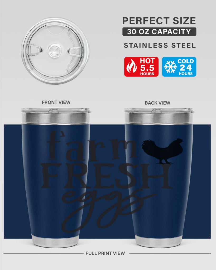farm fresh eggs 102#- kitchen- Tumbler