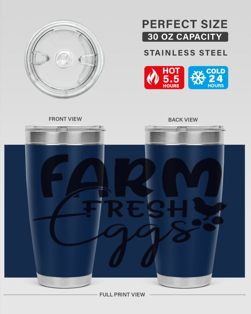 farm fresh eggs 103#- kitchen- Tumbler