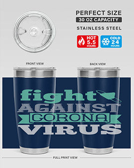 fight against corona virus Style 40#- corona virus- Cotton Tank