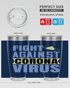 fight against corona virus Style 42#- corona virus- Cotton Tank