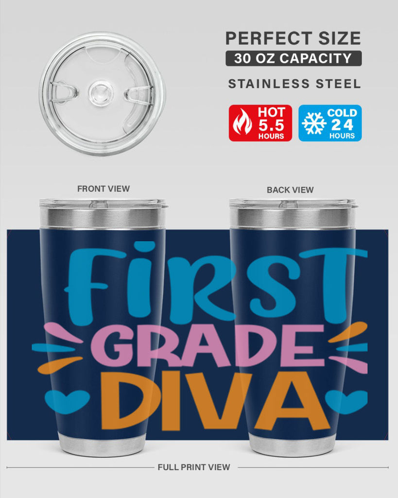 first grade divaaa 21#- 1st grade- Tumbler