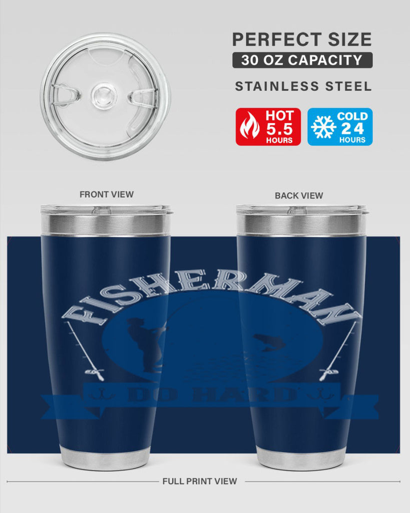 fisherman do hard 276#- fishing- Tumbler