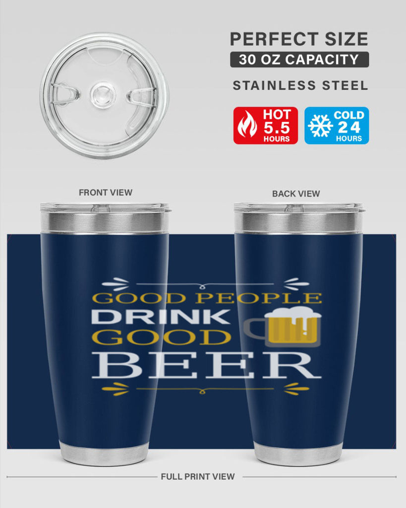 good people drink 87#- beer- Tumbler