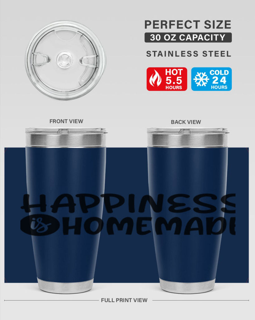 happiness is homemade 40#- home- Tumbler