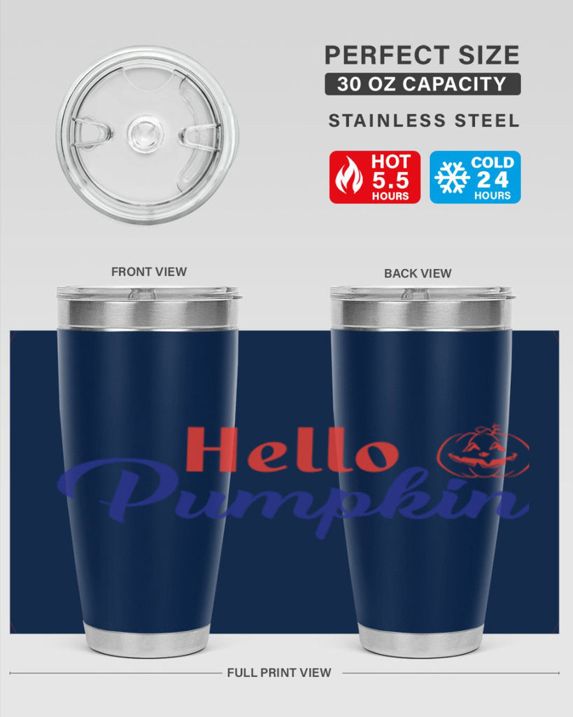 hello pumpkin 288#- fall- Tumbler