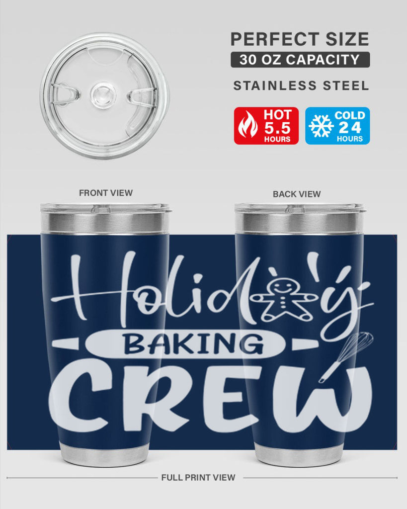 holiday baking crew 34#- kitchen- Tumbler