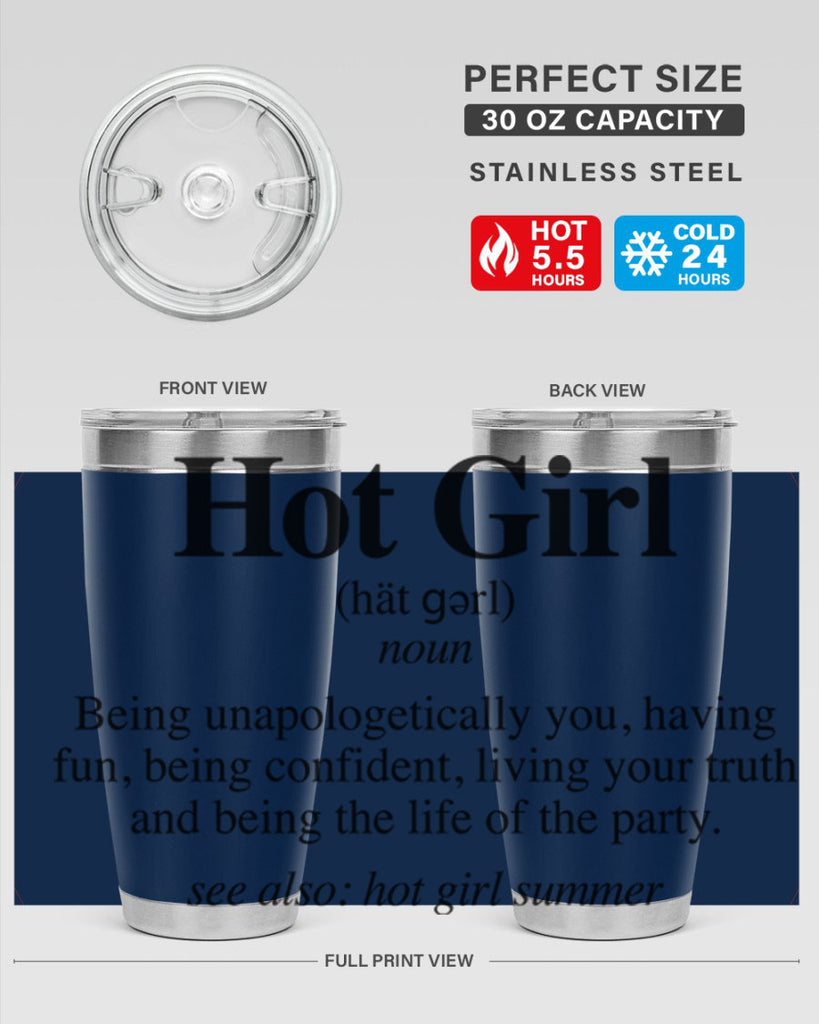 hot girl  summer definition 125#- black words phrases- Cotton Tank