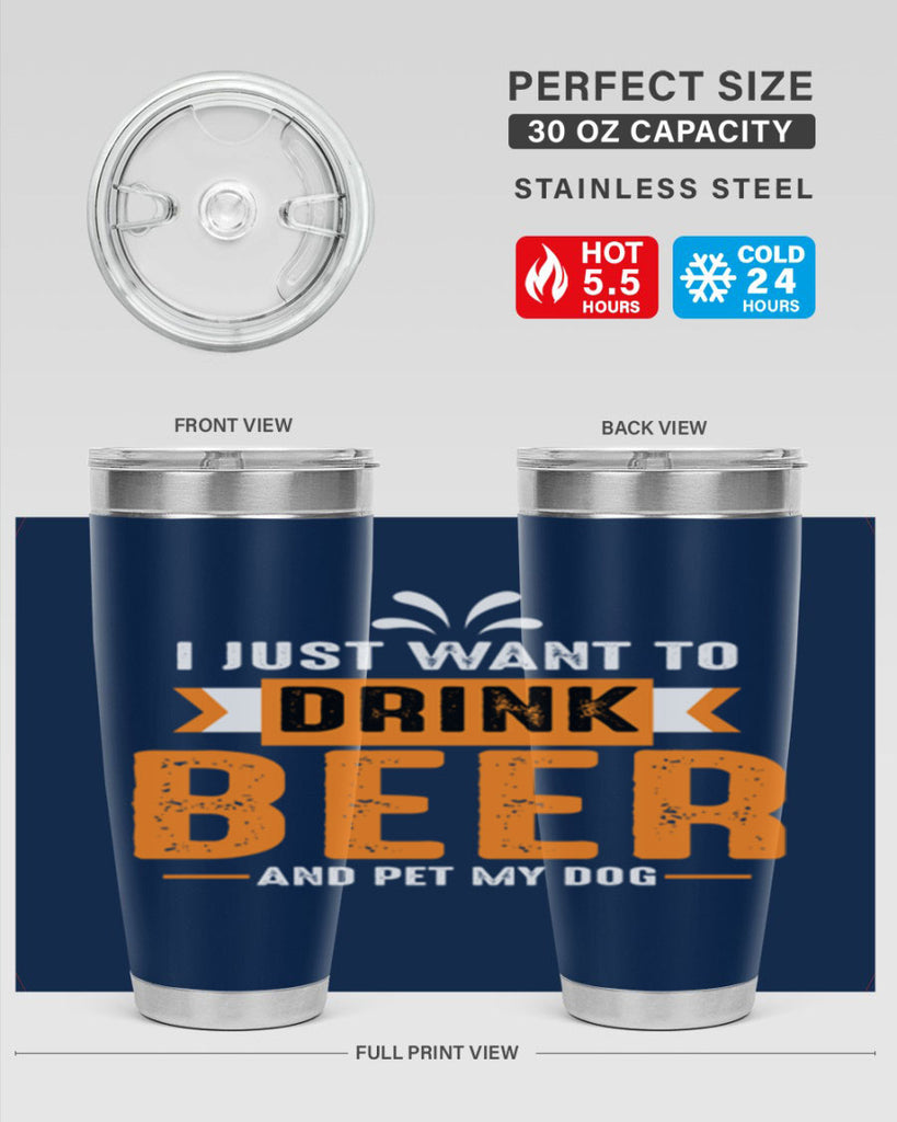 i just want drink beer 151#- beer- Tumbler