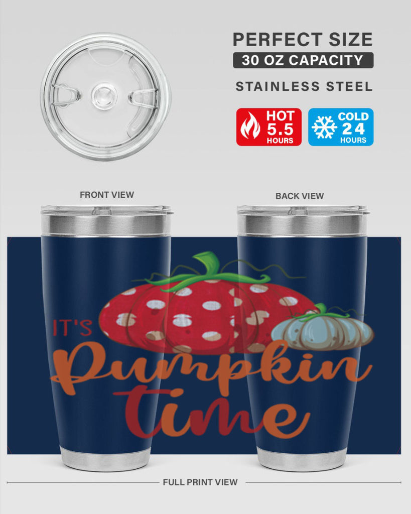 it s pumpkin time 368#- fall- Tumbler