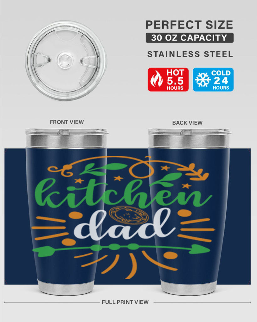 kitchen dad 85#- fathers day- Tumbler