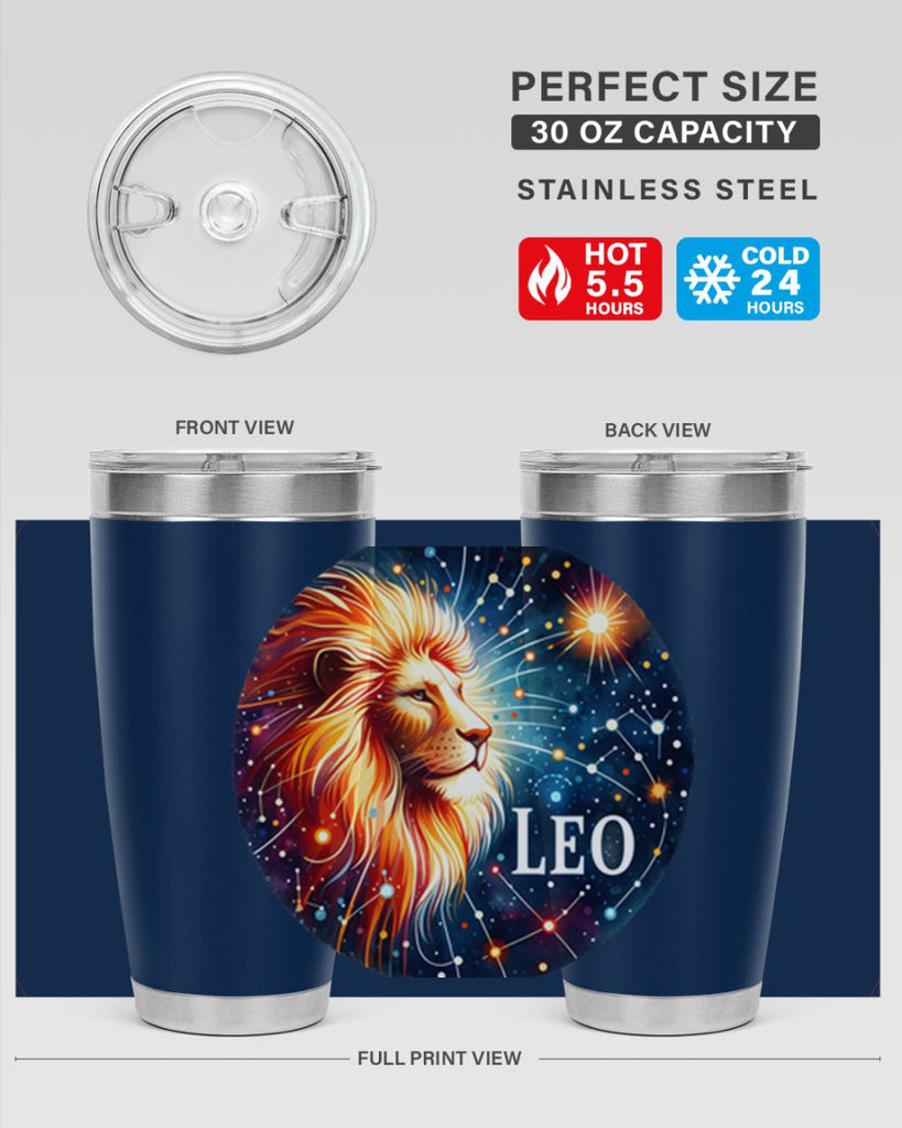 leo 313#- zodiac- Tumbler