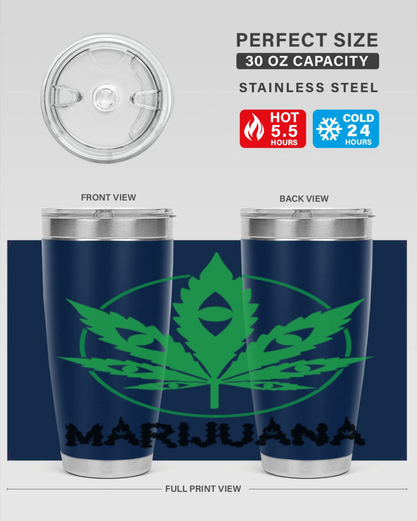 marijuana 198#- marijuana- Tumbler