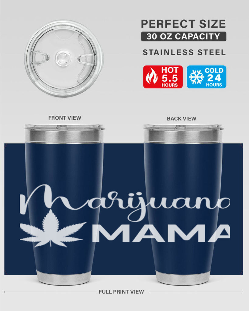 marijuana mama 203#- marijuana- Tumbler