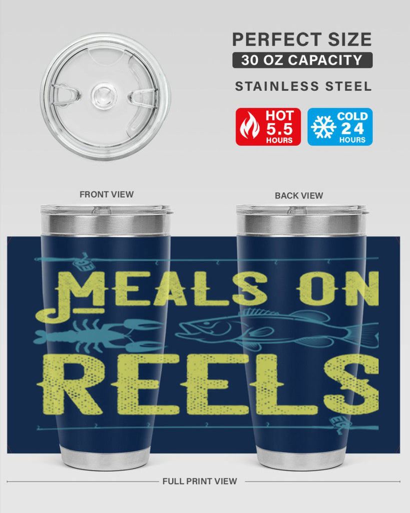 meals on reels 241#- fishing- Tumbler