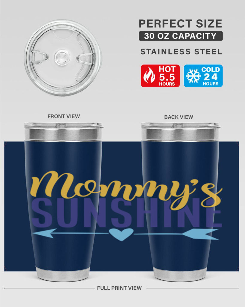 mommys sunshine 424#- mom- Tumbler