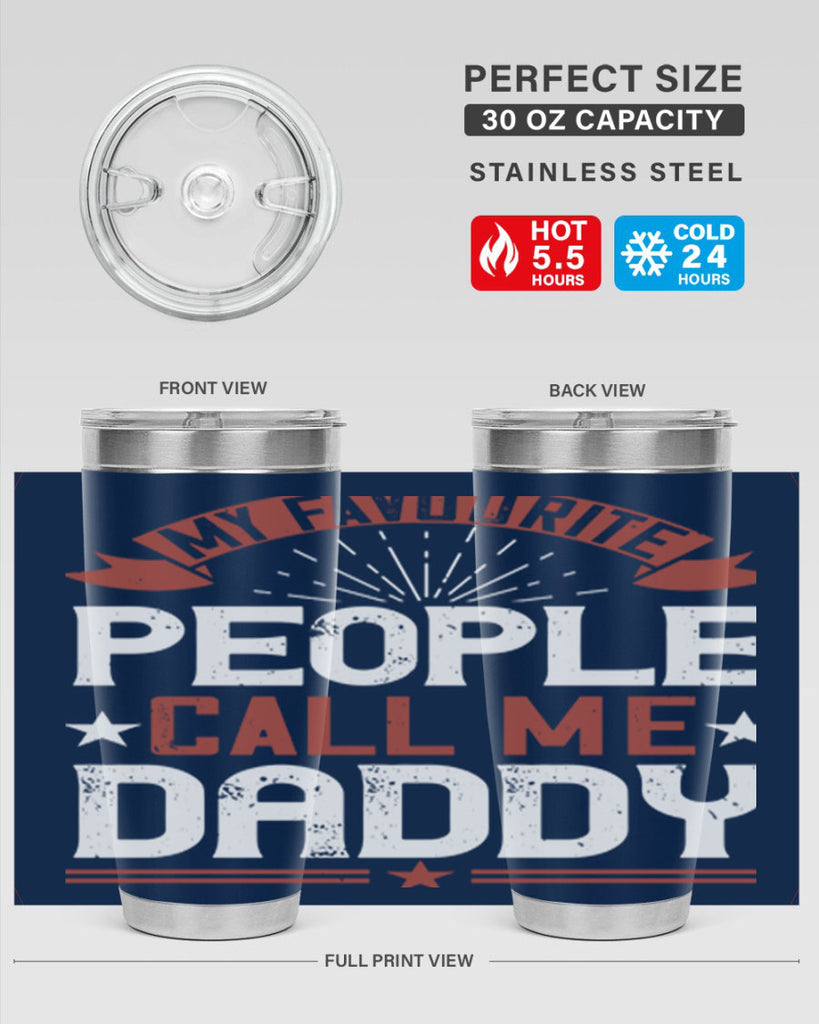 my favourite people call me daddy 205#- fathers day- Tumbler