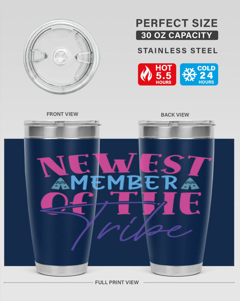 newest member of the tribe Style 211#- baby- tumbler