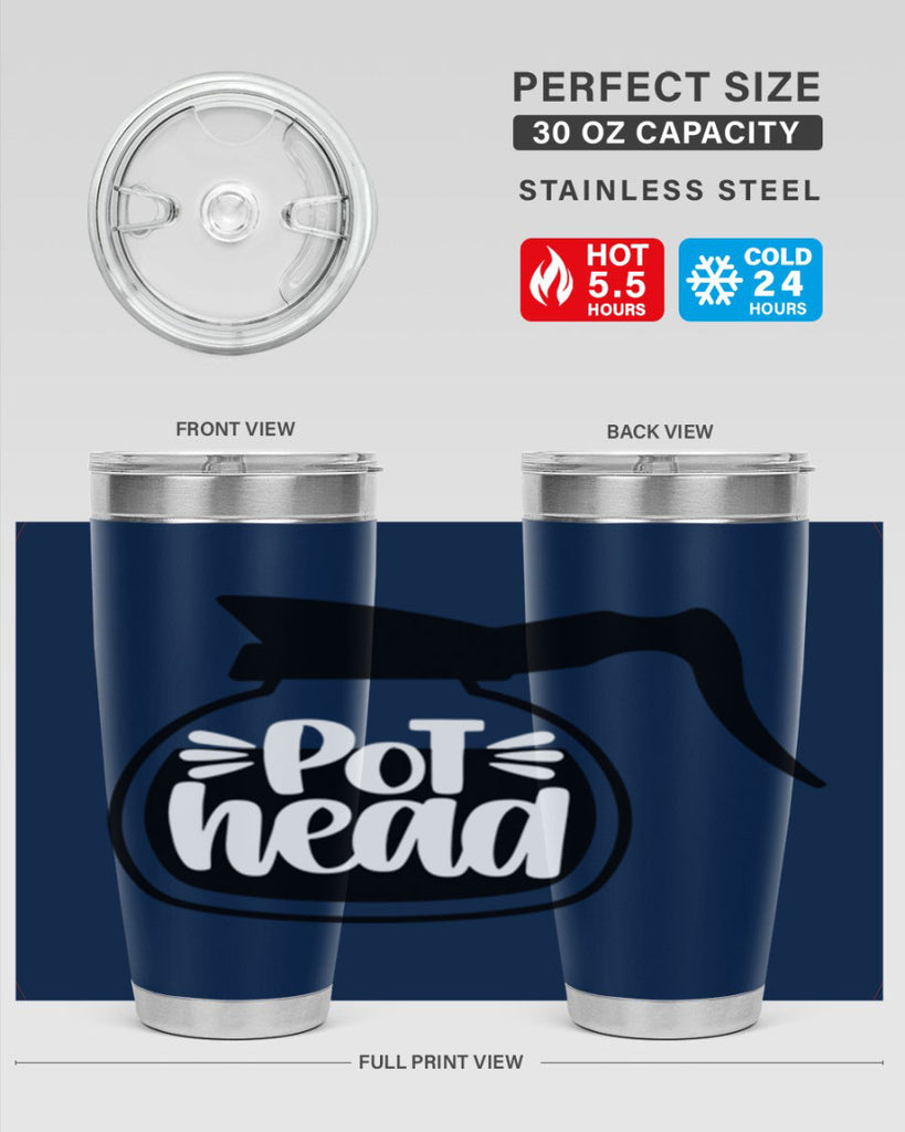 pot head 45#- coffee- Tumbler