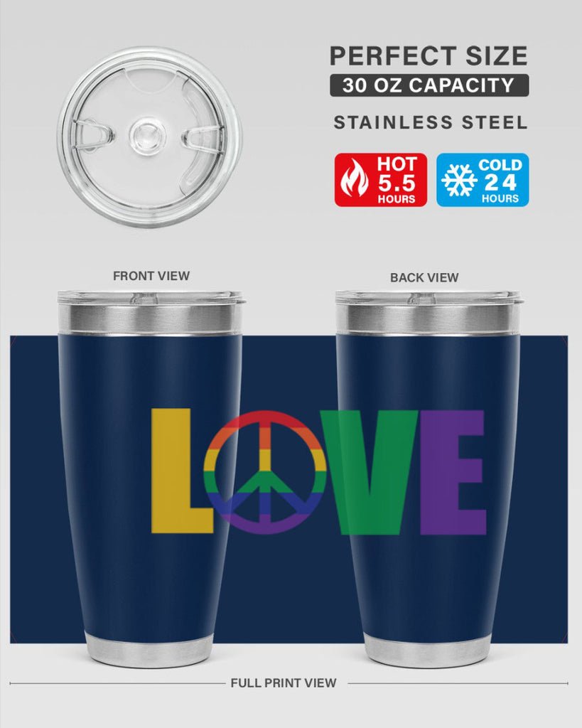 pride love peace 60#- lgbt- Tumbler