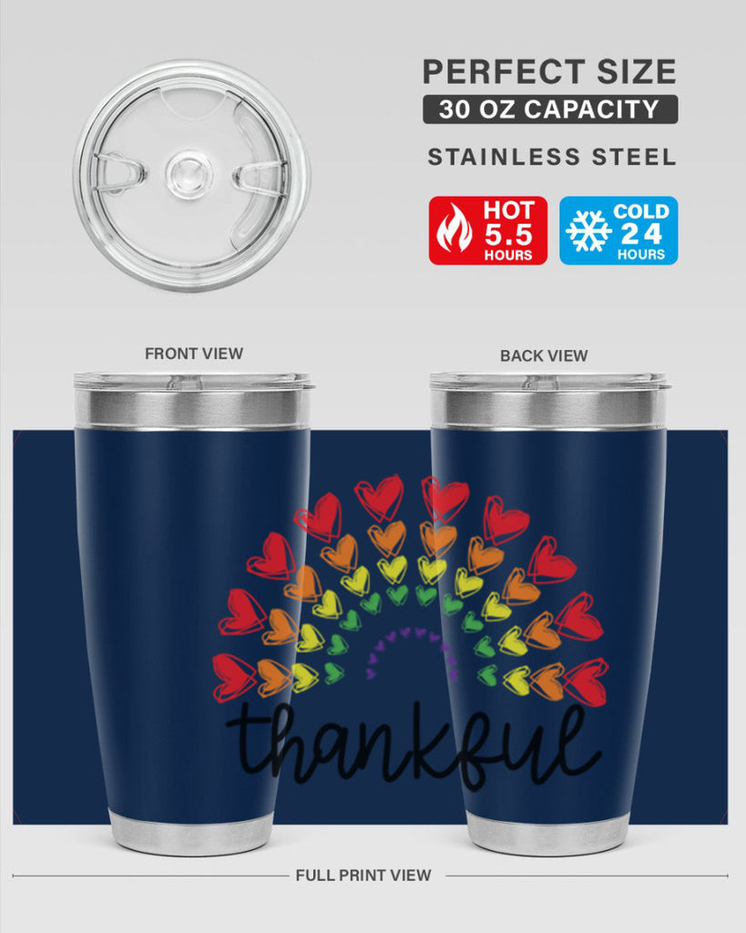 pride rainbow thankful 56#- lgbt- Tumbler