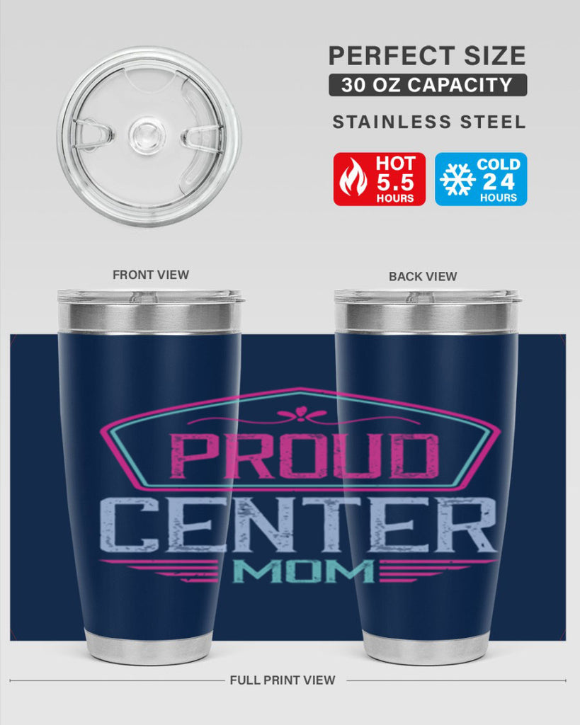 proud center mom 72#- mom- Tumbler