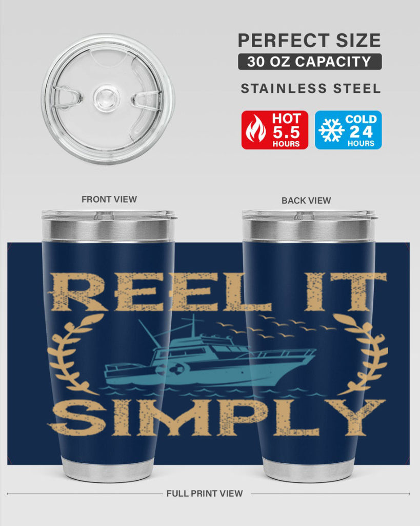 reel it simply 239#- fishing- Tumbler