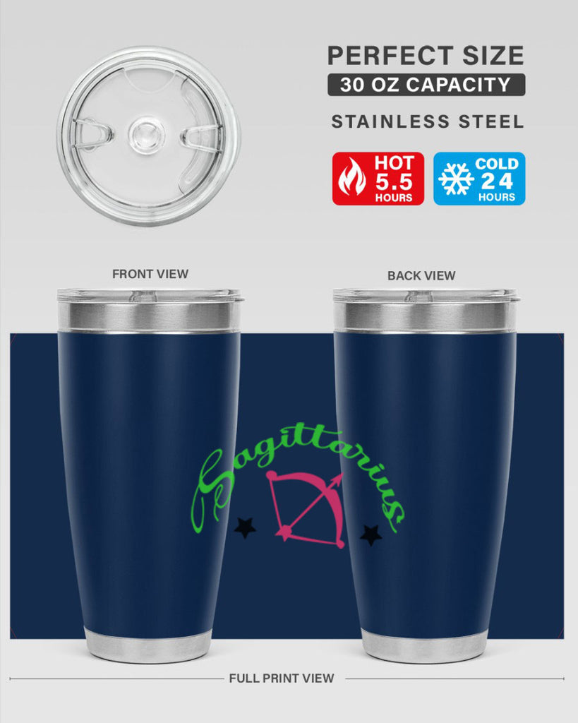sagittarius 404#- zodiac- Tumbler