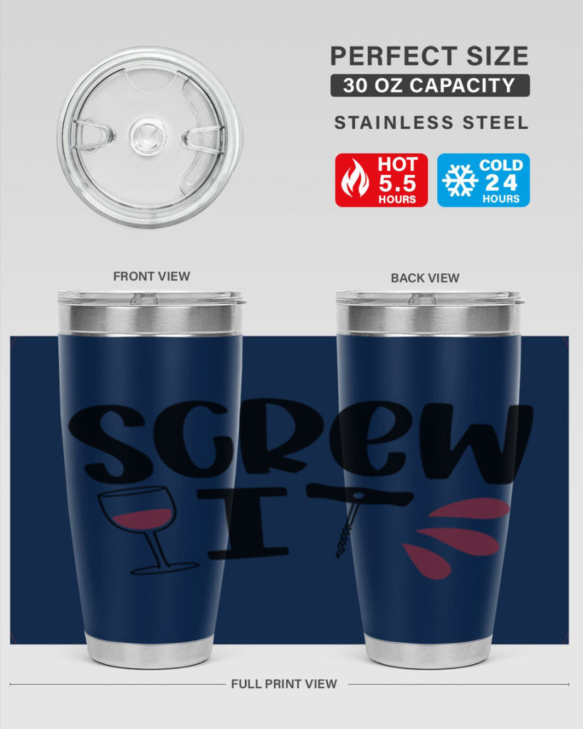 screw it 29#- wine- Tumbler