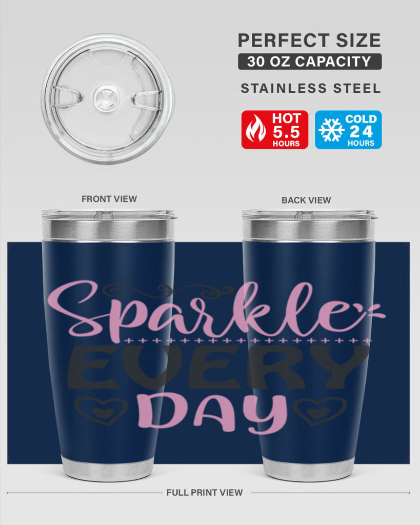 sparkle every day Style 1#- make up- Tumbler