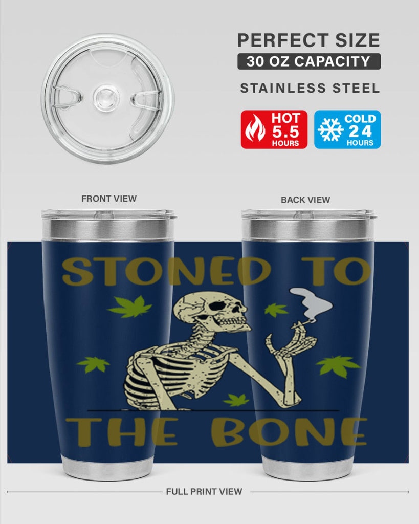 stones to the bone 264#- marijuana- Tumbler