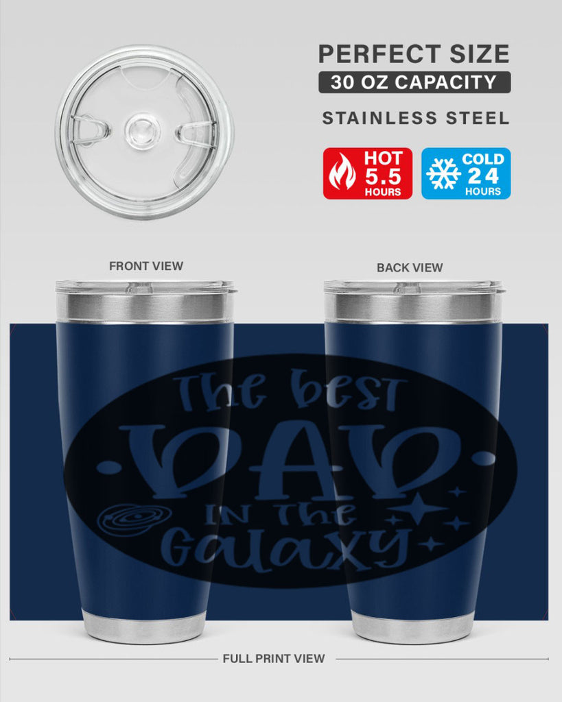 the best dad in the galaxy 18#- fathers day- Tumbler
