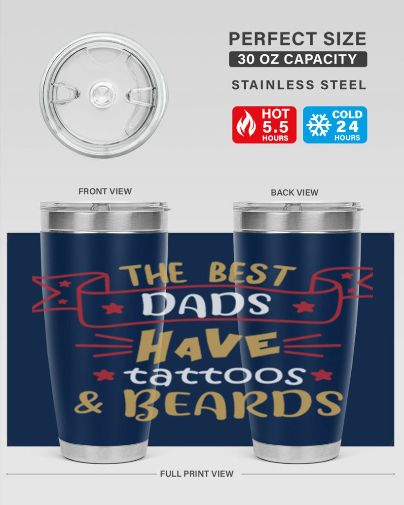 the best dads have tattoos beards 4#- fathers day- Tumbler