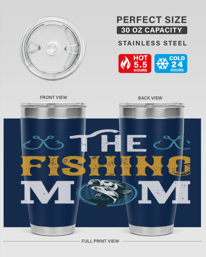 the fishing mom 24#- fishing- Tumbler