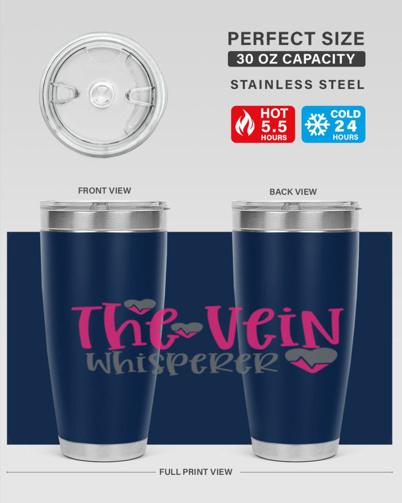 the vein whisperer Style 345#- nurse- tumbler